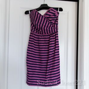 Anthropologie Strapless Cocktail Party Dress